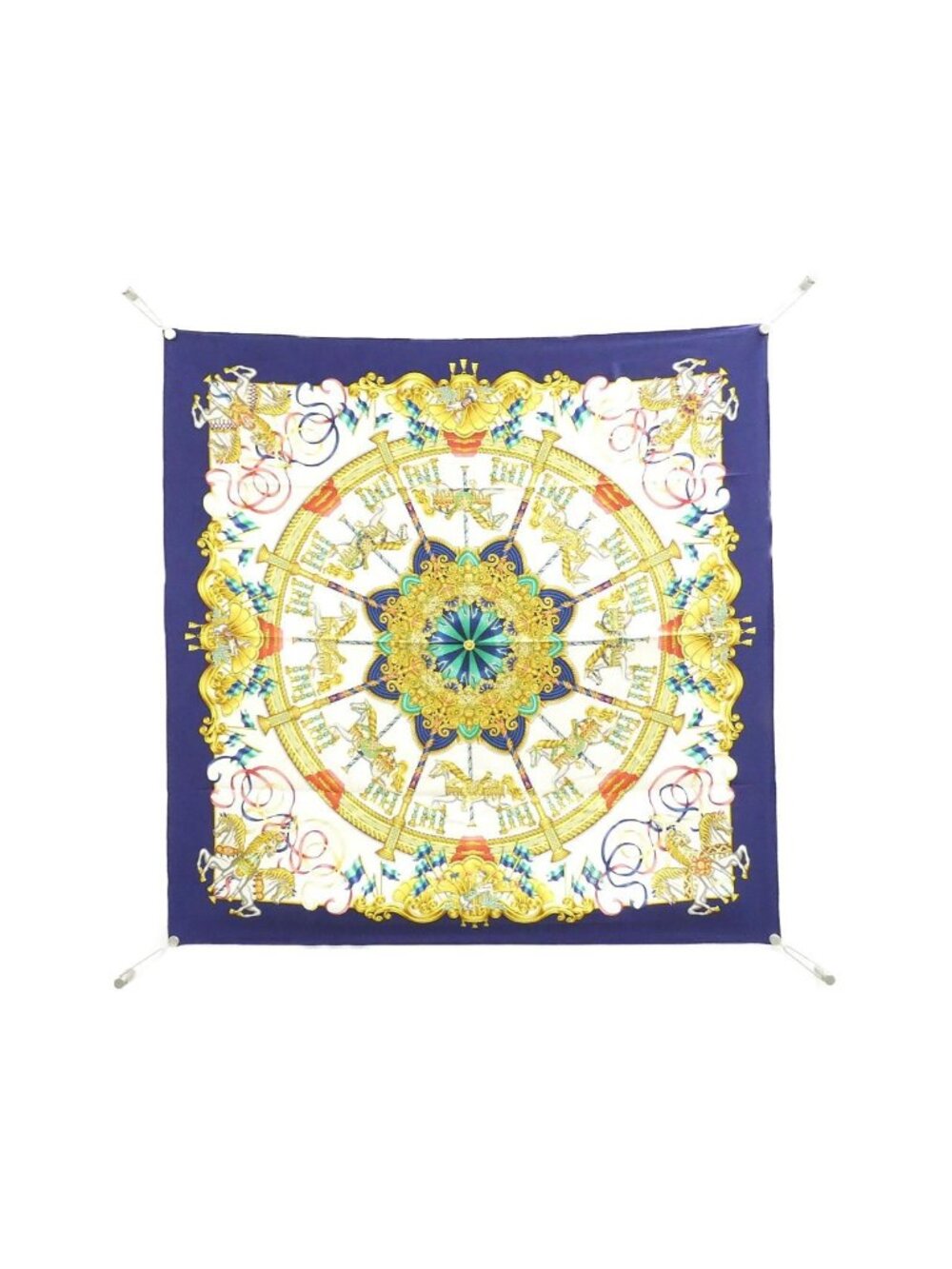Hermes Lunapark Carre Scarf - Picture 1 of 4